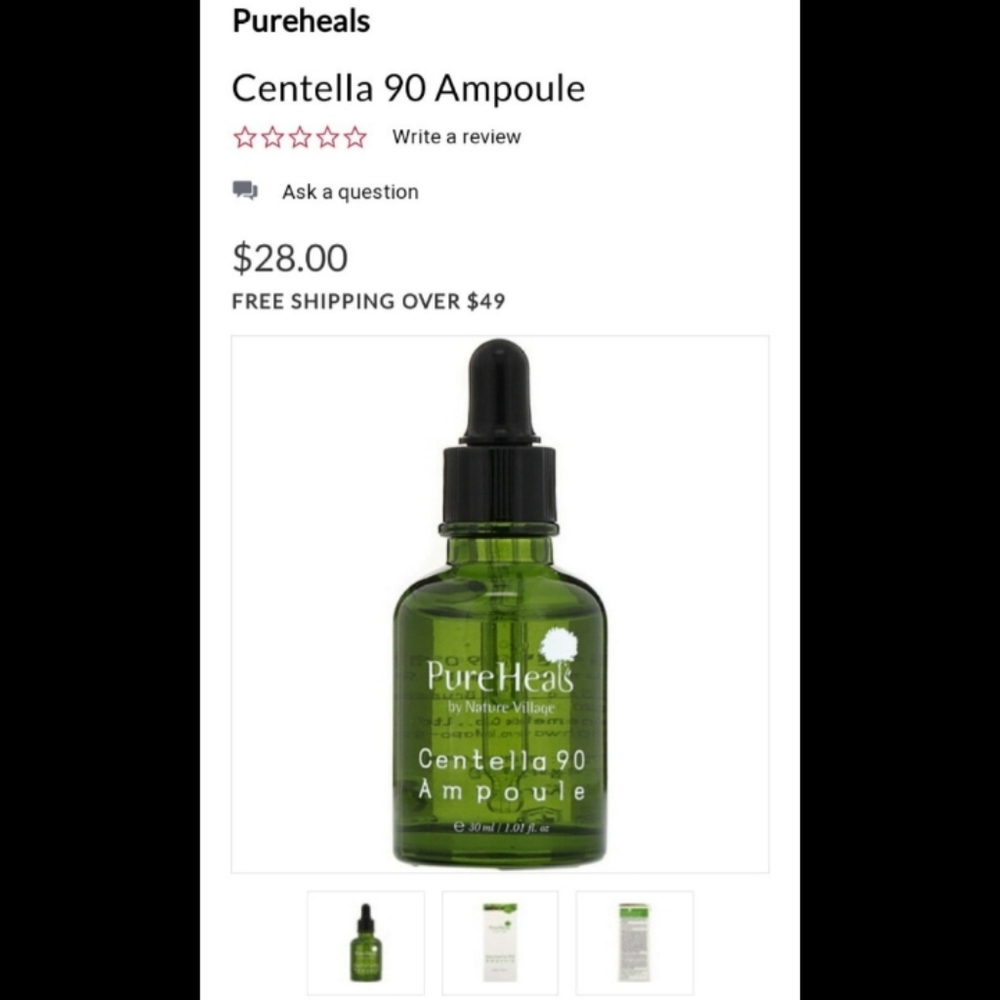 PureHeals Centella 90 Ampoule